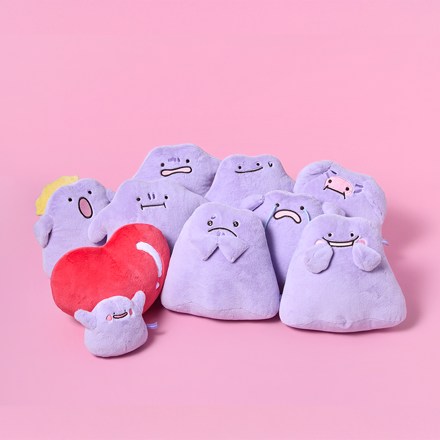 포켓몬 스토어 「말랑말랑 메타몽의 하루」 랜덤 봉제인형 컬렉션