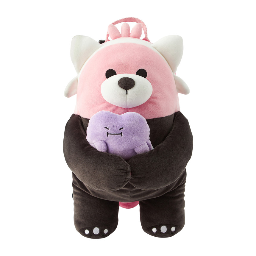 포켓몬센터 봉제인형 가방 도망 메타몽&이븐곰