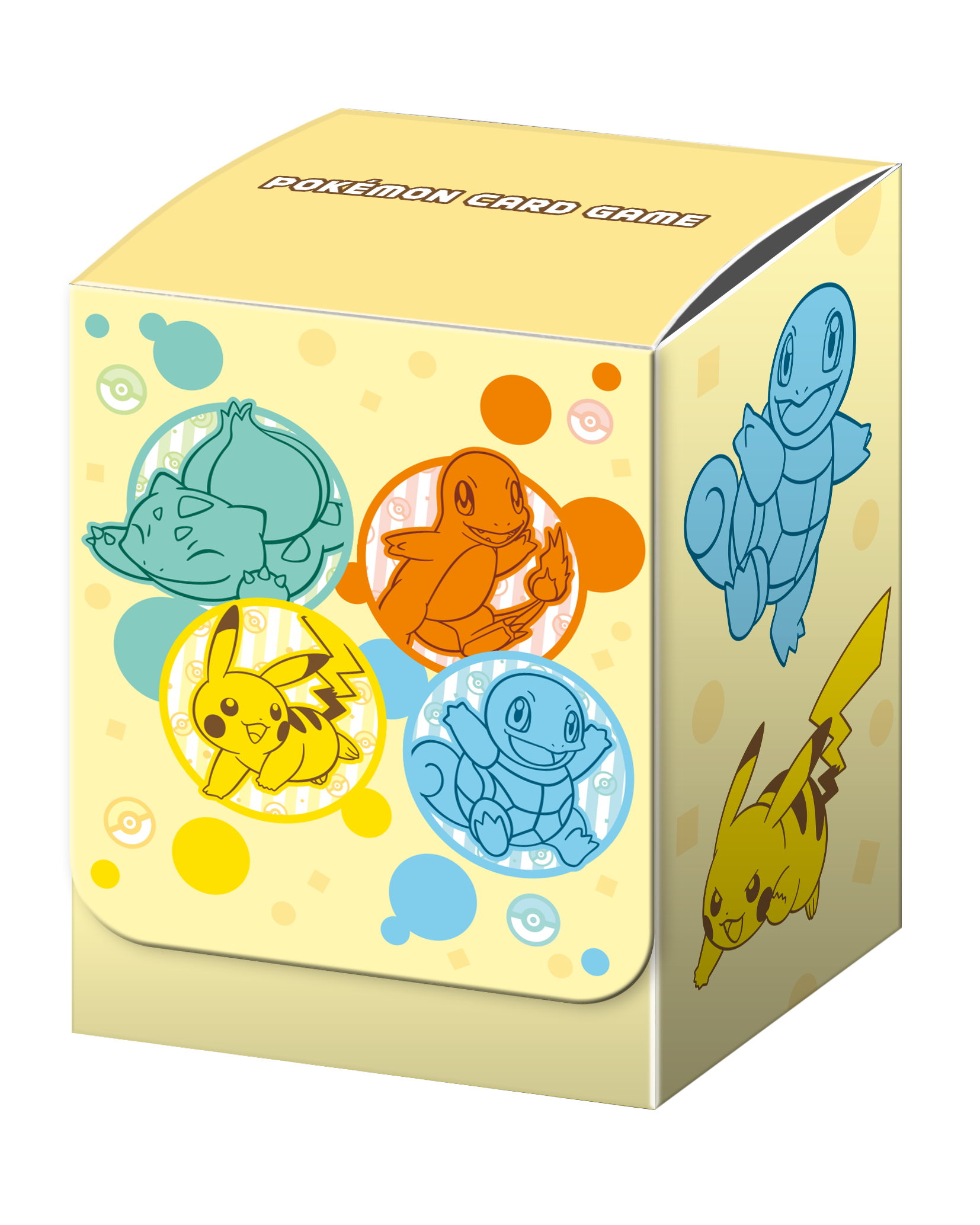 Pokémon TCG Deck Case: Adventure Begins — Pikachu, Bulbasaur, Charmander & Squirtle