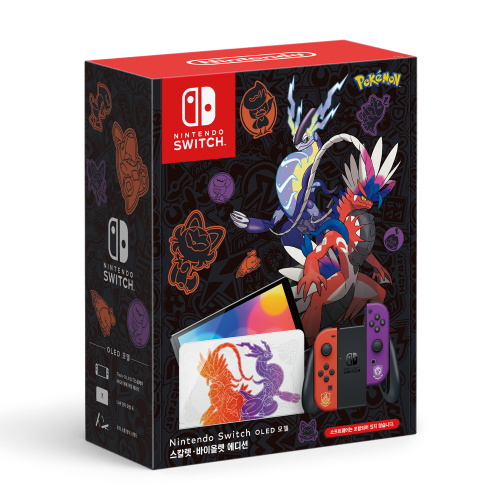 Nintendo Switch(OLED 모델) 스칼렛・바이올렛 에디션