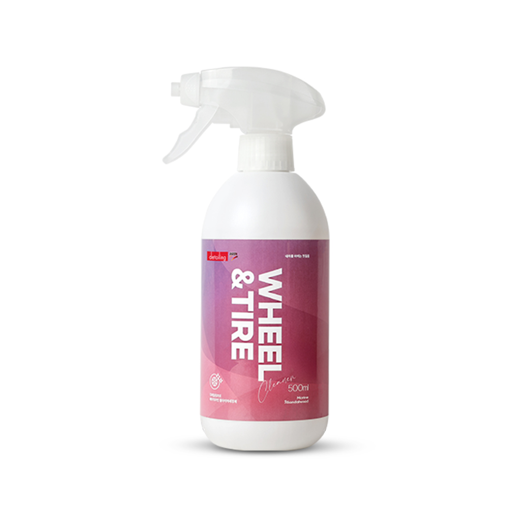 디테일링 프로 베이직라인 휠타이어세정제 500ml 갈변제거 클리너 부식 방지