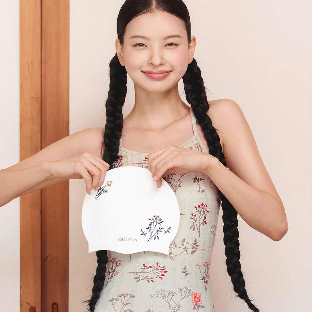 키치피치 단화 실리콘수모 화이트