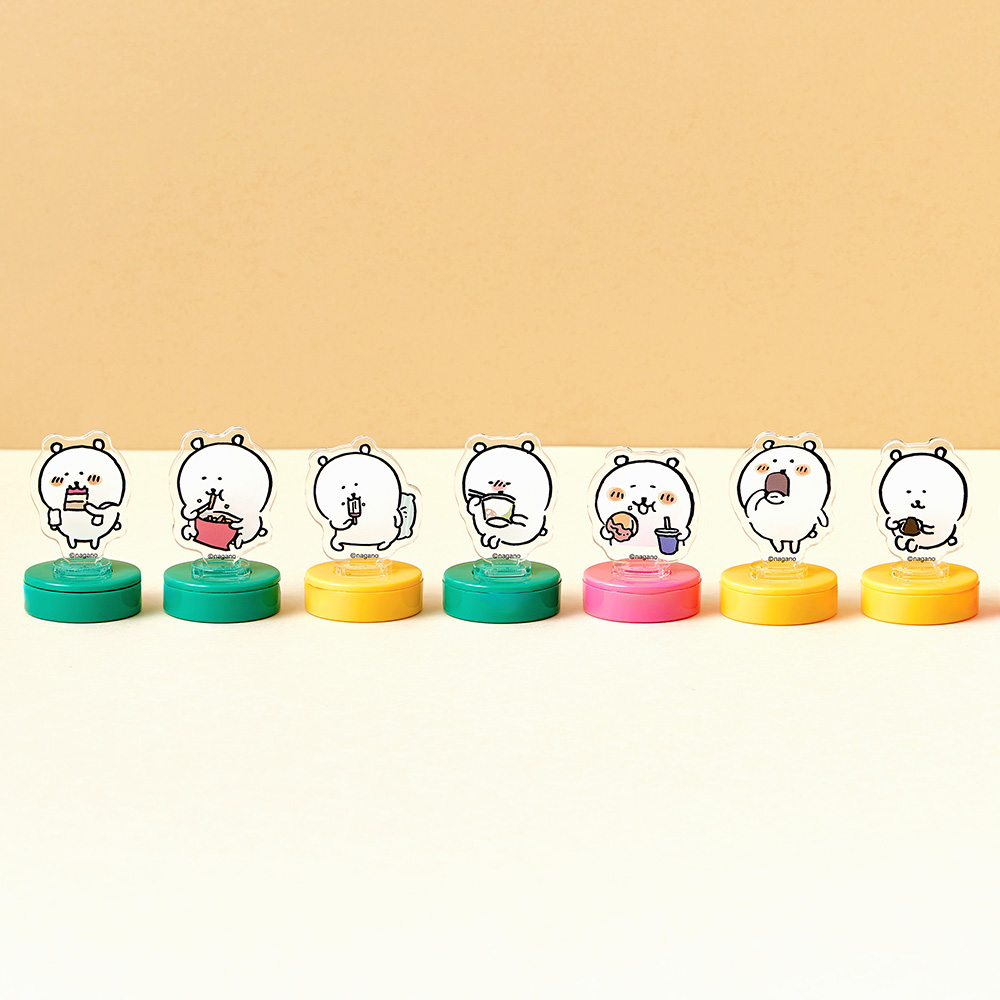 [담곰이] 농담곰 얌얌! 랜덤 시크릿 스탬프 2탄 (8종)