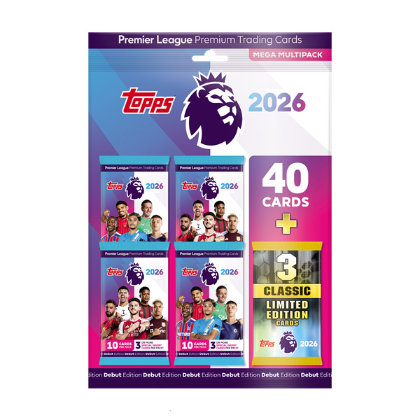 [30% 쿠폰 ~6/26][탑스] 프리미어 리그 2026 메가멀티팩 (Premier League 2026 MEGA MULTI PACK)