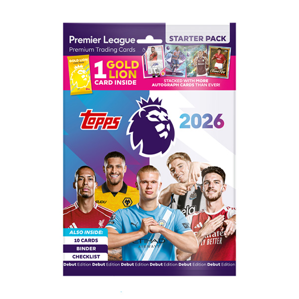 [30% 쿠폰 ~6/26][탑스] 프리미어 리그 2026 스타터팩 (Premier League 2026 STARTER PACK)