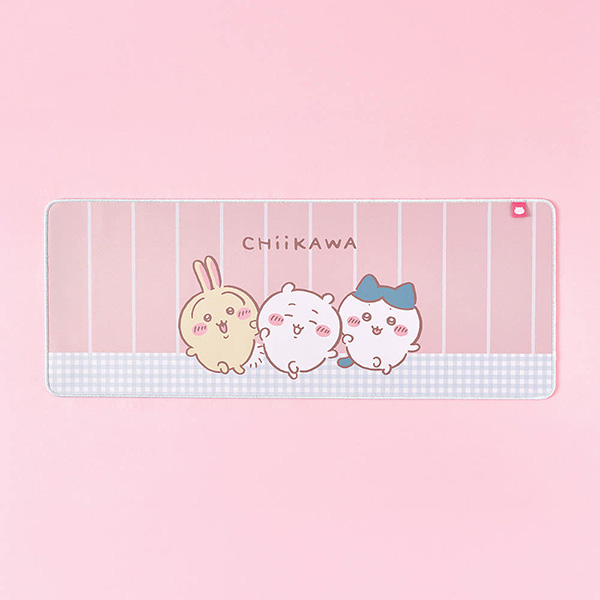 [먼작귀] 치이카와 체크 마우스 장패드 데스크 매트