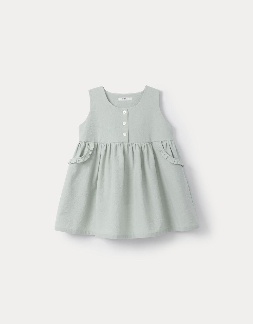 30%sale<br>button dress (mint)<br> 3일 이내 발송
