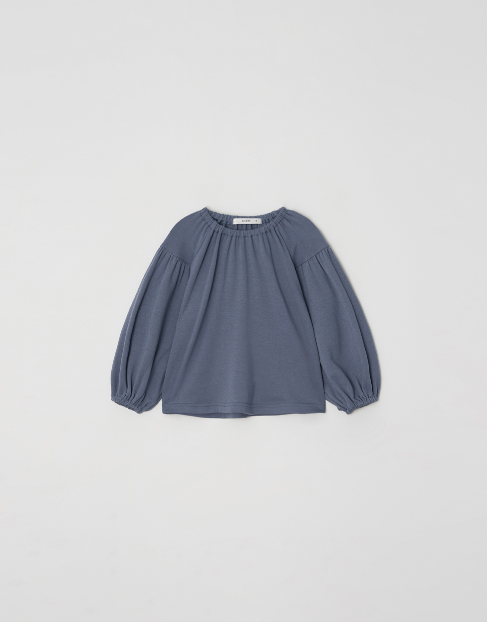 Shirring Blouse(blue)<br> 3일 이내 발송