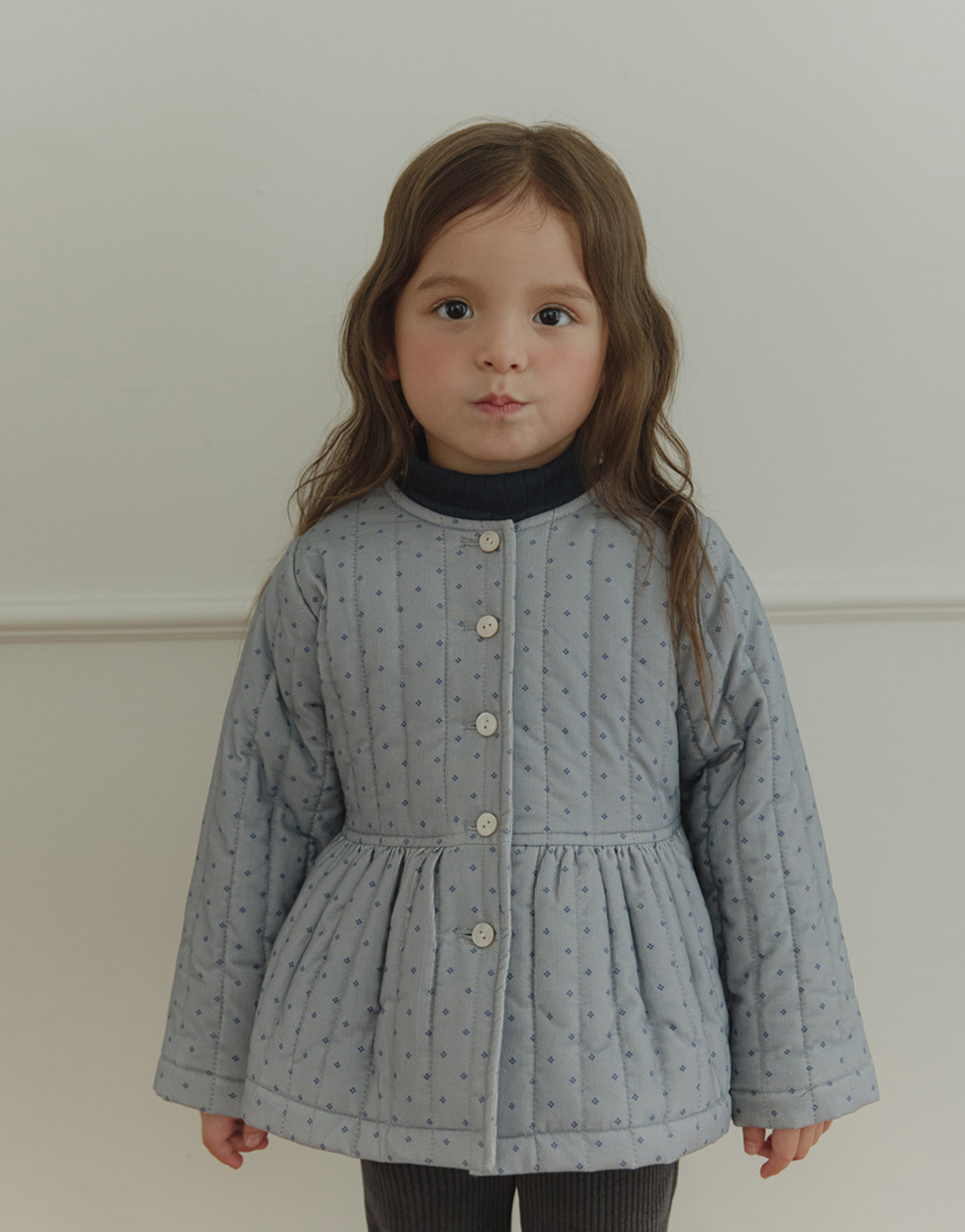 Quilted Jacket(Blue)<br> 3일 이내 발송