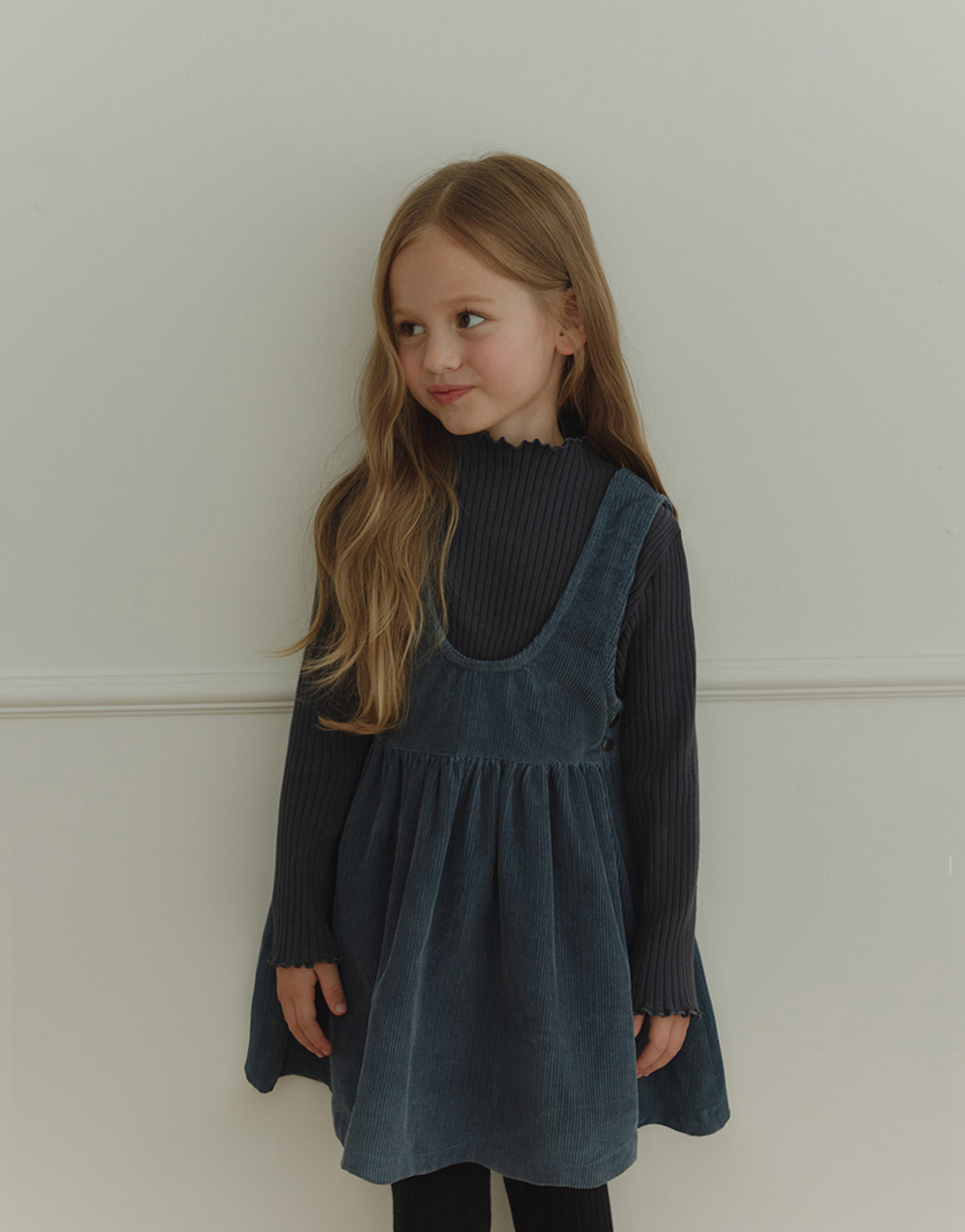 Layered Dress(Blue)<br> 3일 이내 발송