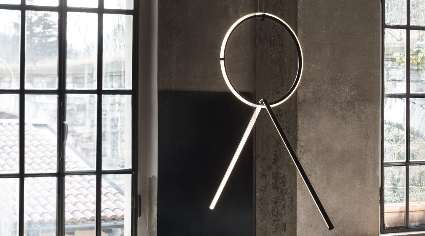 Lampada Arrangements - Broken Line. Flos