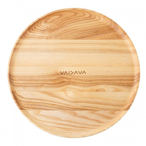 VAIDAVA CERAMICS V아이다VA 세라믹S Earth ash wood 플래터 25 5 cm VV647