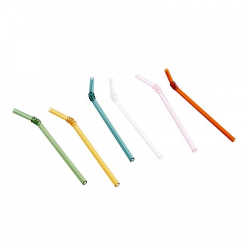 HAY 헤이 Sip Swirl 빨대 6 pcs 글라스 HA507806
