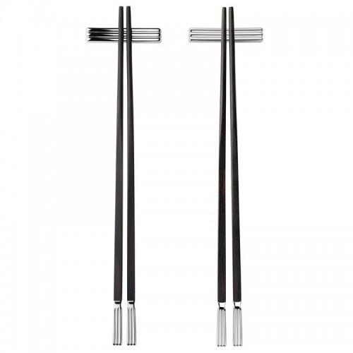 GEORG JENSEN 조지젠슨 Bernadotte chopsticks with rest 2 pcs GJ3609412