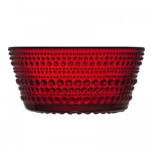 IITTALA 이딸라 Kastehelmi 볼 23 cl cranberry II1014460