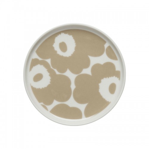 MARIMEKKO 마리메꼬 Oiva - Unikko 접시 13 5 cm 화이트 beige MA070398-180