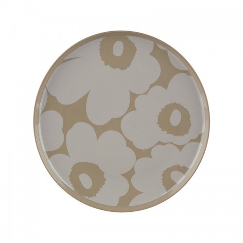 MARIMEKKO 마리메꼬 Oiva - Unikko 접시 20 cm 테라 화이트 MA071848-810