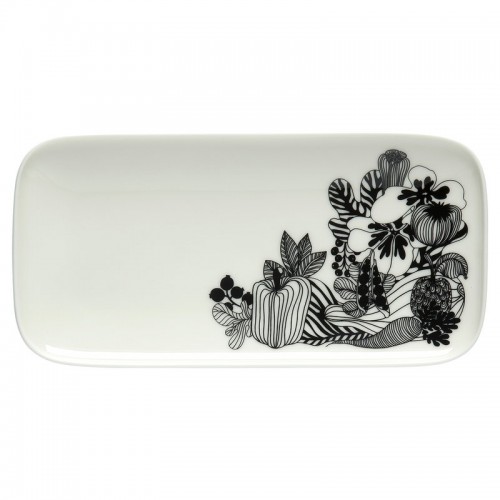 MARIMEKKO 마리메꼬 Oiva - Siirtolapuutarha 접시 12 x 24 5 cm MA69676-190