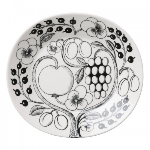 ARABIA 아라비아핀란드 Paratiisi 접시 오발 25 cm 블랙 AR1005394