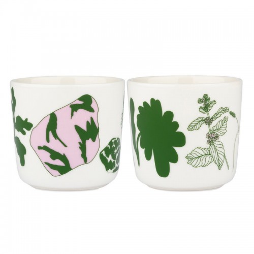MARIMEKKO 마리메꼬 Oiva - Elokuun Varjot 커피잔 w/o handle 2 dl pcs MA071586-136