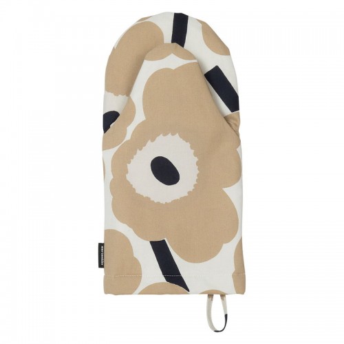 MARIMEKKO 마리메꼬 Pieni Unikko oven mitten 오프 화이트 - beige 다크 블루 MA069908-185