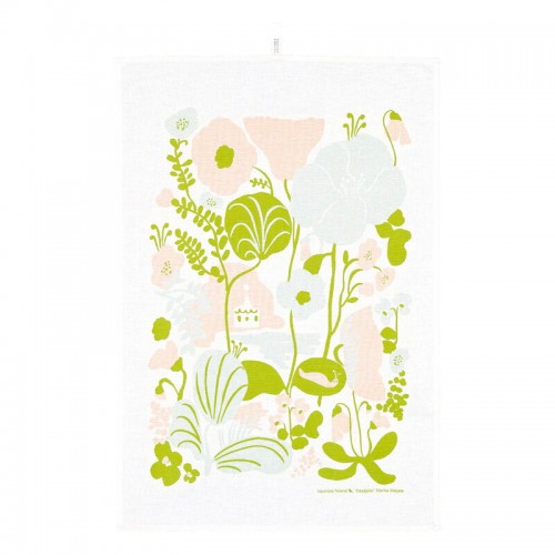 Kauniste Kesapiilo tea towel bright 그린 KEKT040