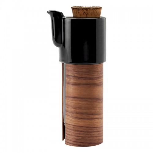 Tonfisk Design Warm 티포트 1 L 블랙 - walnut cork lid TFTNB006K