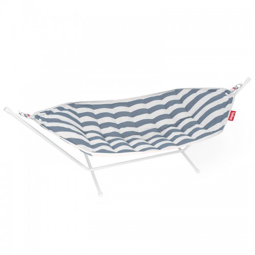 FATBOY Headdemock Superb 스트라이프 ocean 블루 - 라이트 그레이 Fatboy Headdemock Superb  stripe ocean blue - light grey 13436