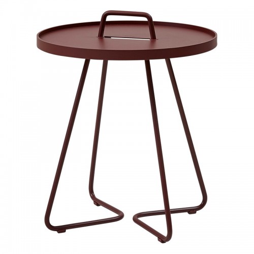 CANE-LINE 케인 라인 On-the-move 테이블 small bor_deaux CL5065ABR