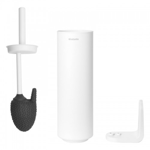 BRABANTIA 브라반티아 MindSet toilet brush and holder mineral fresh 화이트 BA303029