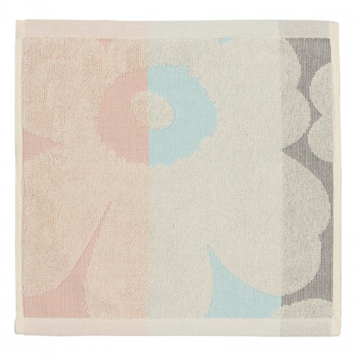 MARIMEKKO 마리메꼬 Unikko Ralli mini towel 30 x cm 오프 화이트 - peach 블루 MA071530-125