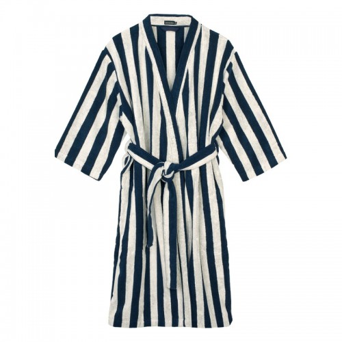 MARIMEKKO 마리메꼬 Nimikko BATH로브 sand - 다크 블루 MA071229-850-L-XL