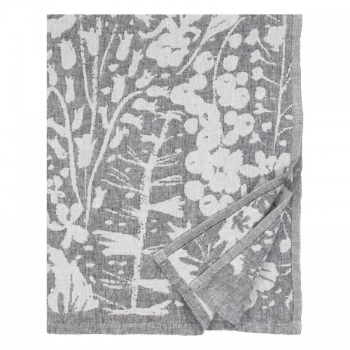 Lapuan Kankurit Villiyrtit giant towel 블랙 - 린넨 LT31392