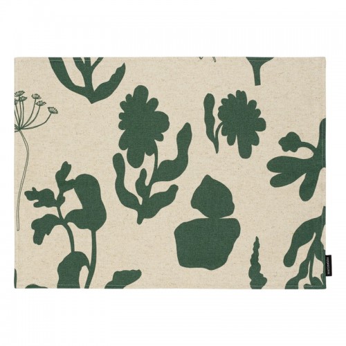MARIMEKKO 마리메꼬 Pienet Elokuun Varjot coated 테이블매트 beige - 그린 MA071479-368