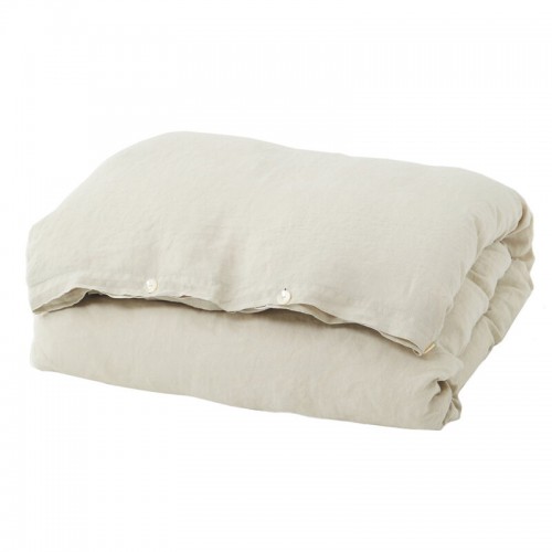 Tekla 린넨 single duvet 커버 150 x 210 cm sand grey TEKLD-SG-150x210