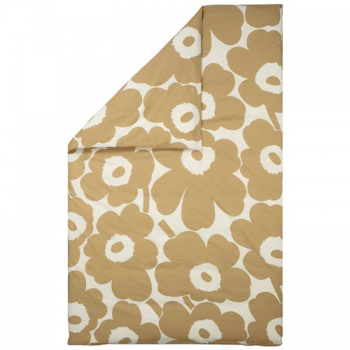 MARIMEKKO 마리메꼬 Unikko duvet 커버 150 x 210 cm 코튼 - beige MA070870-880