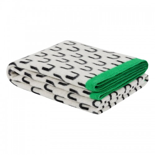 Hem Arch throw 130 x 180 cm 블랙 - 화이트 그린 HE30572