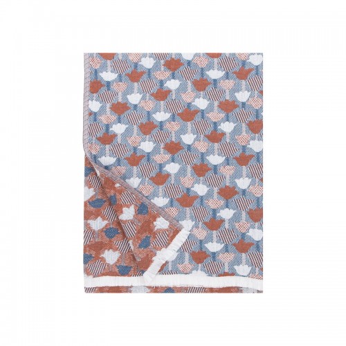 Lapuan Kankurit Tulppaani 담요 블랭킷 130 x 180 cm cinnamon - 블루 LT30873