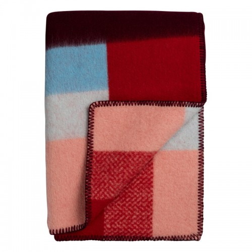 ROROS TWEED Roeros Mikkel throw 135 x 200 cm red RTW3754