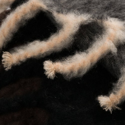 Lena Rewell Park mohair 담요 블랭킷 130 x 180 cm LRE-003-PARK