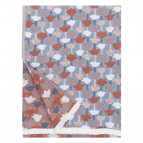 Lapuan Kankurit Tulppaani 담요 블랭킷 130 x 240 cm cinnamon - 블루 LT30872