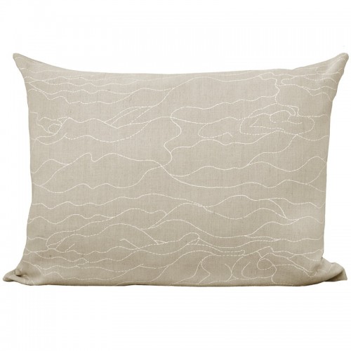 Saana ja Olli Rakkauden meri 쿠션 커버 60 x 80 cm beige - 화이트 SOHMP13-41-BG-WH
