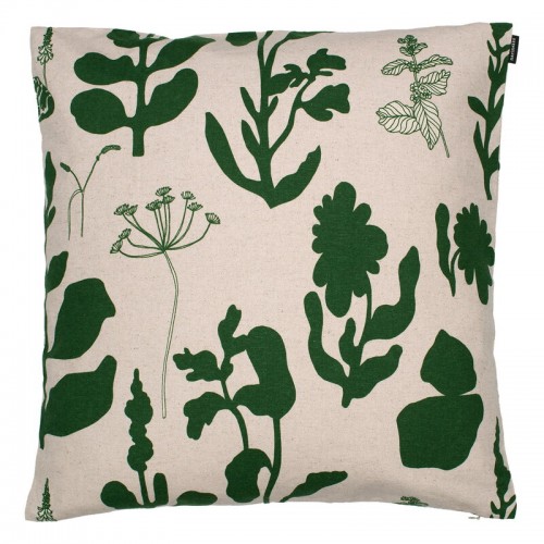 MARIMEKKO 마리메꼬 Pienet Elokuun Varjot 쿠션 커버 50 x cm 그린 - 린넨 MA071474-368