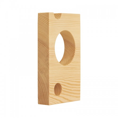 Vaarnii 010 Circle Vertical wall hook pine VAA300900