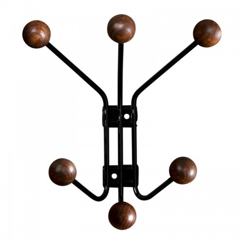 MAZE 메이즈 Bill coat rack XS 블랙 - walnut stained ash MZ500129