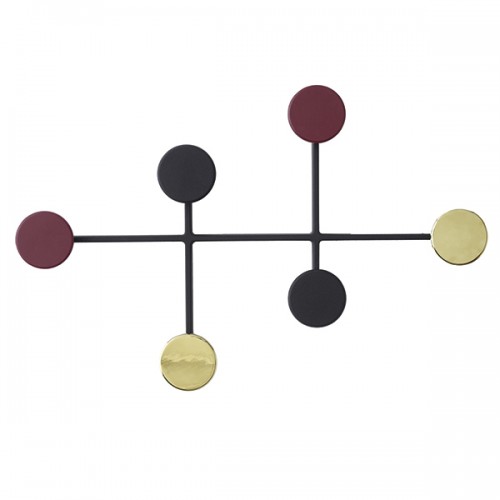 MENU 애프터룸 coat 행거 블랙-브라스 MENU Afteroom coat hanger  black-brass 10326
