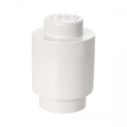 ROOM COPENHAGEN 룸 코펜하겐 Lego Storage Brick 1 round 화이트 LE40301735