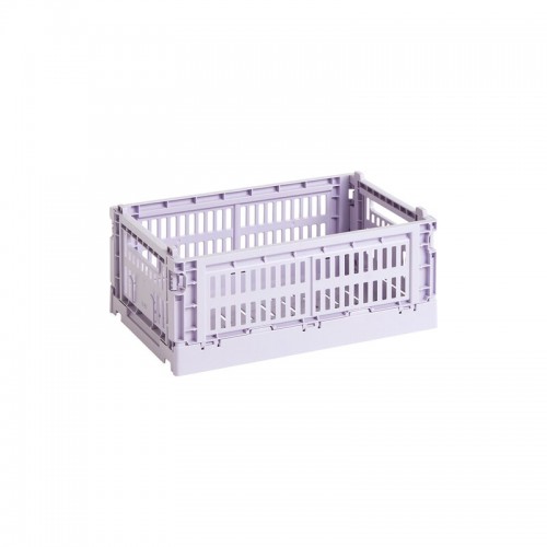 HAY 헤이 Colour Crate S recycled plastic lavender HA541446