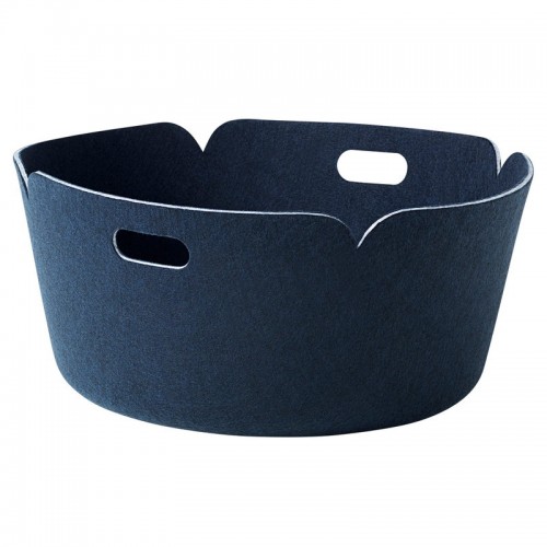 MUUTO 무토 Restore round basket mi_dnight 블루 MU13327