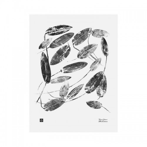 TEEMU JARVI ILLUSTRATIONS TE에뮤 Pondweed poster 30 x 40 cm TJPoSGT-PW1